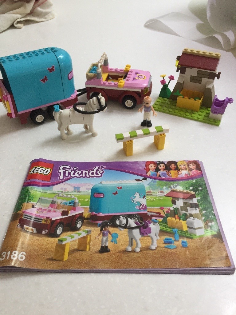 lego friends 3186 emma's horse trailer